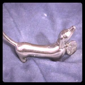 Weenie Dog Ring Holder